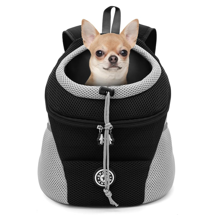 LUKDUNG Pet Hunderucksack Katzerucksack, Haustier Rucksack Tragbare Hundetragetasche Reisen, für kle