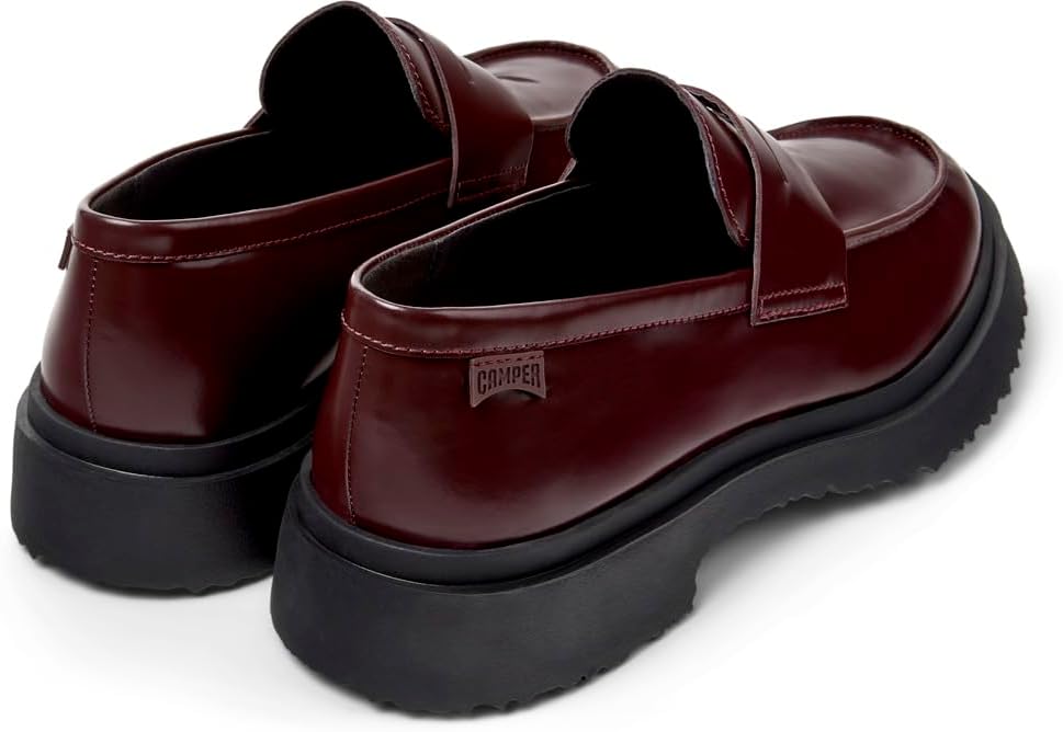 Camper Herren Runner K21-k100841 Sneaker 43 EU Burgundy 045, 43 EU Burgundy 045