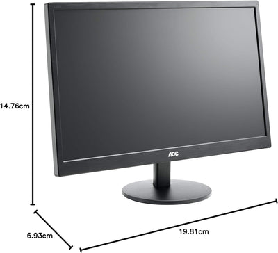 AOC E2270SWHN 54,6 cm (21,5 Zoll) Monitor (VGA, HDMI, TN Panel, 1920 x 1080, 5ms Reaktionszeit, 60 H