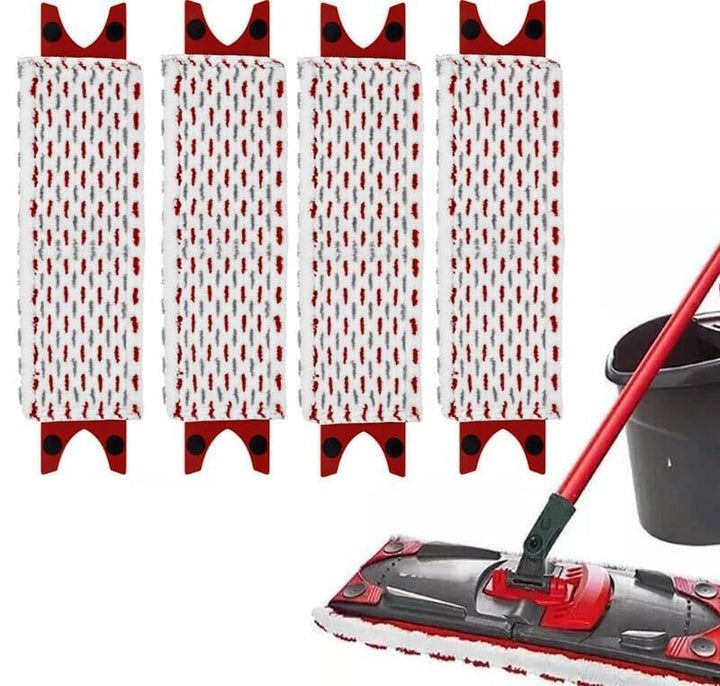 Wischmopp Bezug, Wischer 4X für Vileda Bodenwischer Ersatzbezug, Wischmopp Ersatz Mikrofaser Set 14c