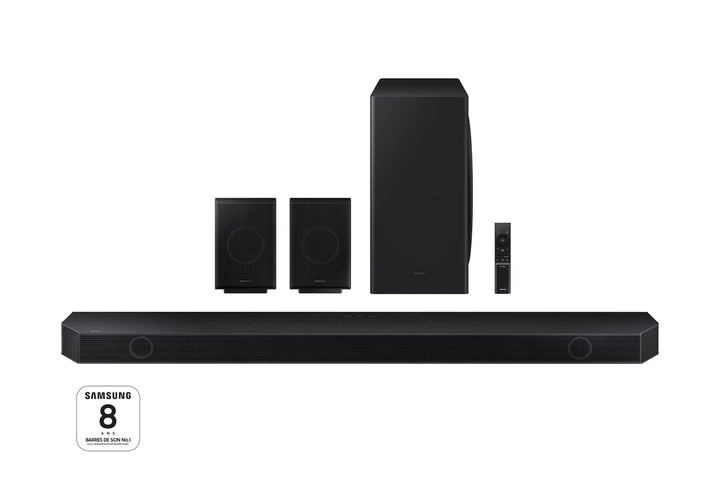 SAMSUNG Soundbar HW-Q930B/ZF mit Subwoofer und Lautsprecher, 9.1.4 Kanäle 540W 2022, Optimierter 3D