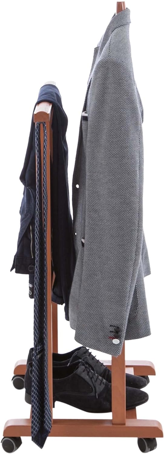 Arredamenti Italia Herrendiener für Schlafzimmer MIRANO, Holz - Elegant - Farbe: Kirsche AR-It il Cu