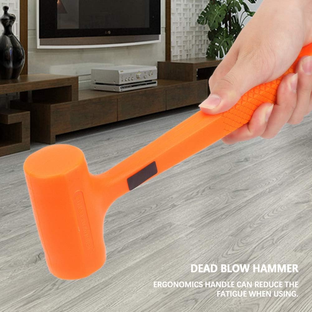 0.5LB / 1LB PVC Gummihammer Soft Face Dead Blow Gummihammer Installation Werkzeug(1LB)