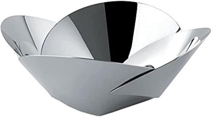 Alessi ABI04 Pianissimo, Korbschale aus Edelstahl 18/10 glänzend poliert ,