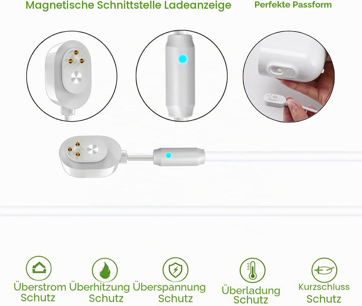 Verbessert,mit Ladewarnung,Atemlicht. 6W/5V Solarpanel, kompatibel mit Ultra, Ultra2/2XL, Pro3/4/4X/
