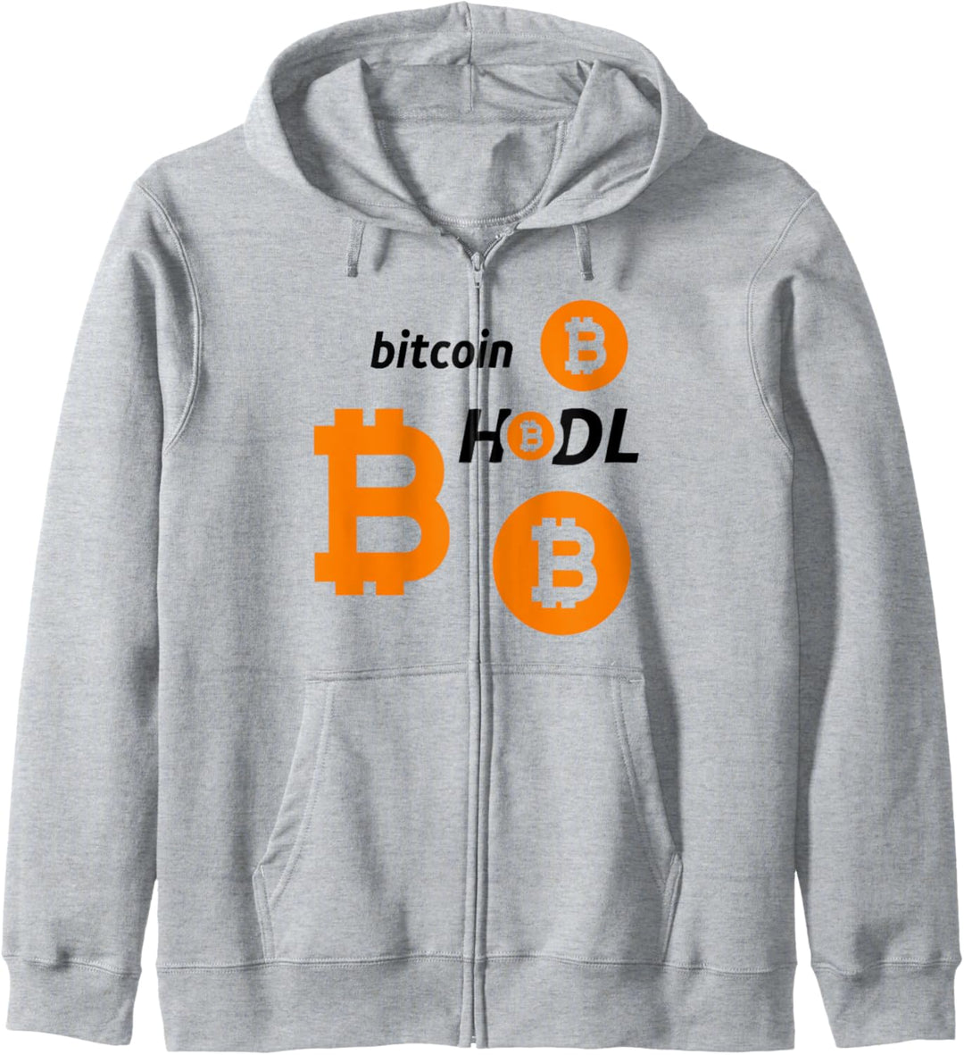 Bitcoin Official Logo Bitcoin Hold Gifts For Crown Men Women Kapuzenjacke