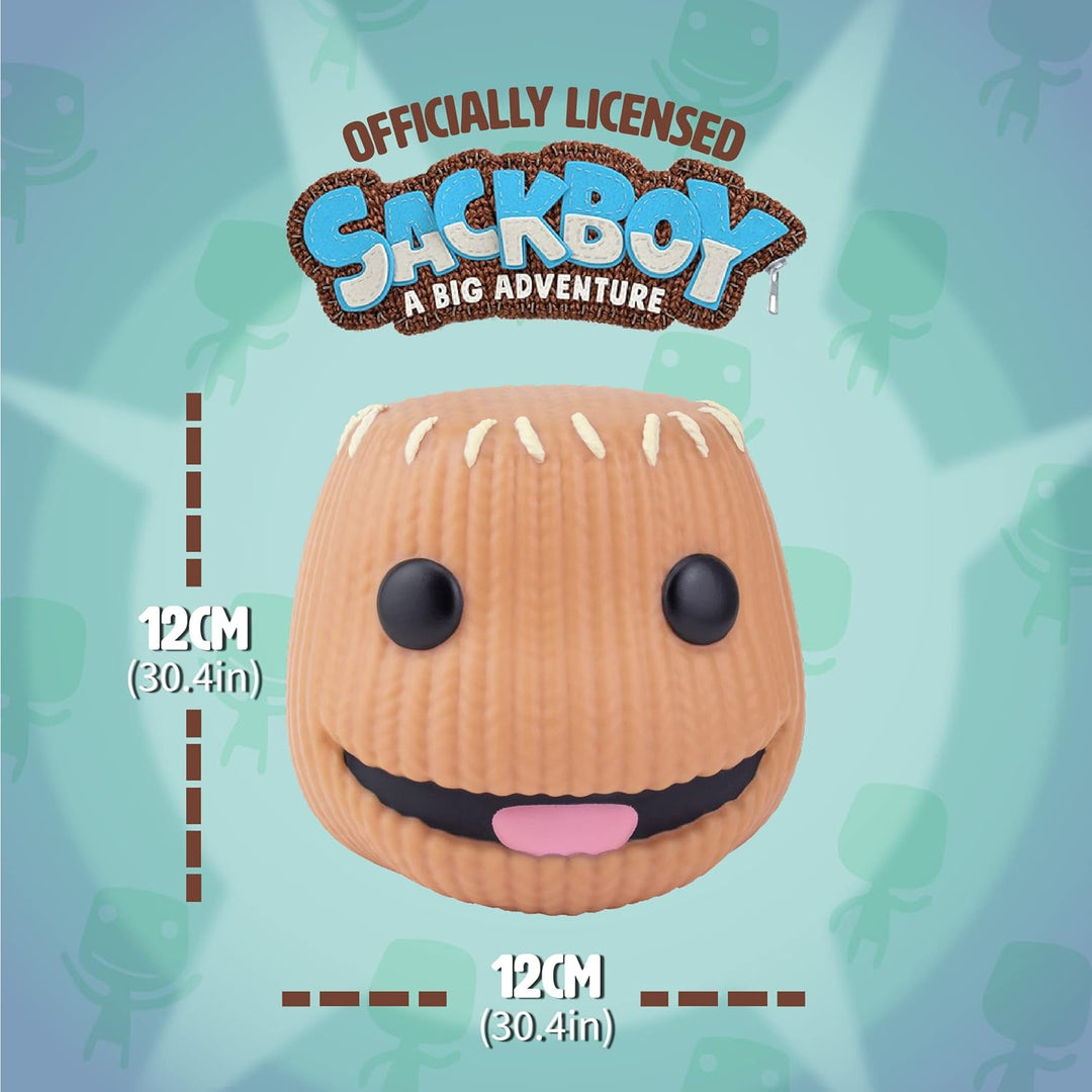 Sackboy Paladone Big Planet Leuchte mit Sound, PP8457LBP, Braun