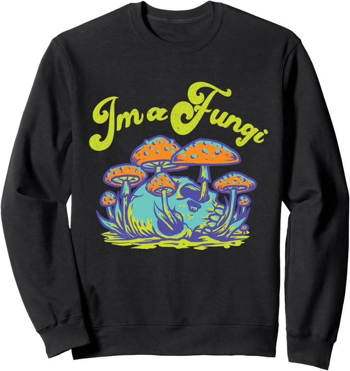 Weinlese Im ein Pilz-Pilz-Spass-Typ Lustige Mykologie Sweatshirt