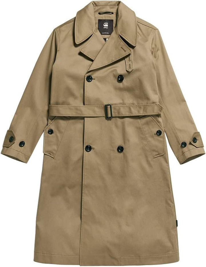 G-STAR RAW Damen High Trenchcoat Jackets XS Braun (Dk Toggee D23005-d352-5787), XS Braun (Dk Toggee