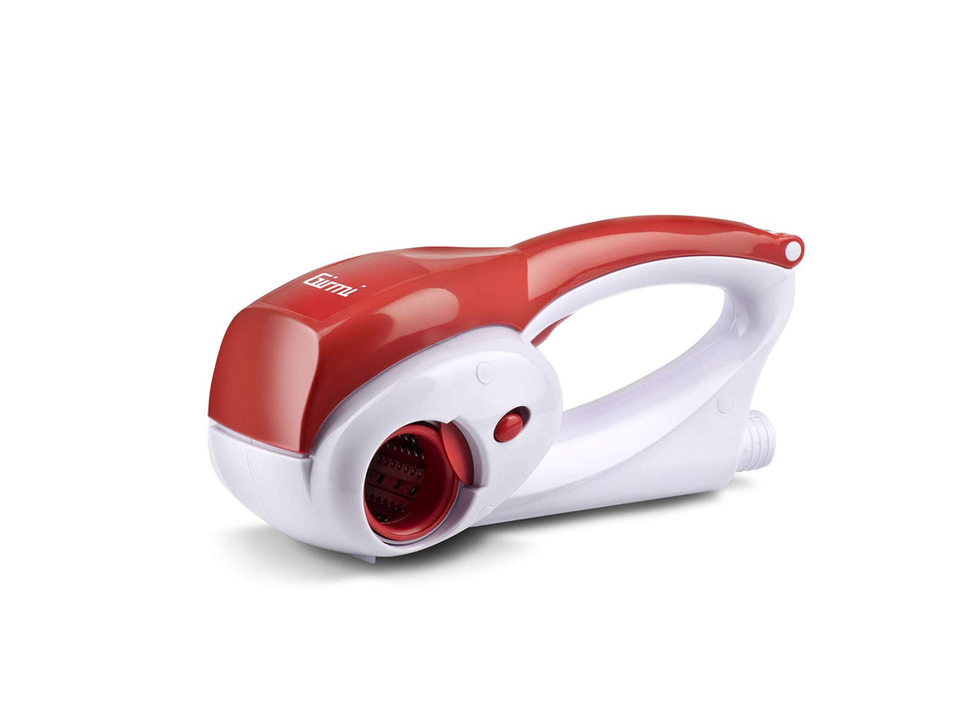 Girmi GT0201 GT02 Reibe, Edelstahlrollen, Weiss/Rot