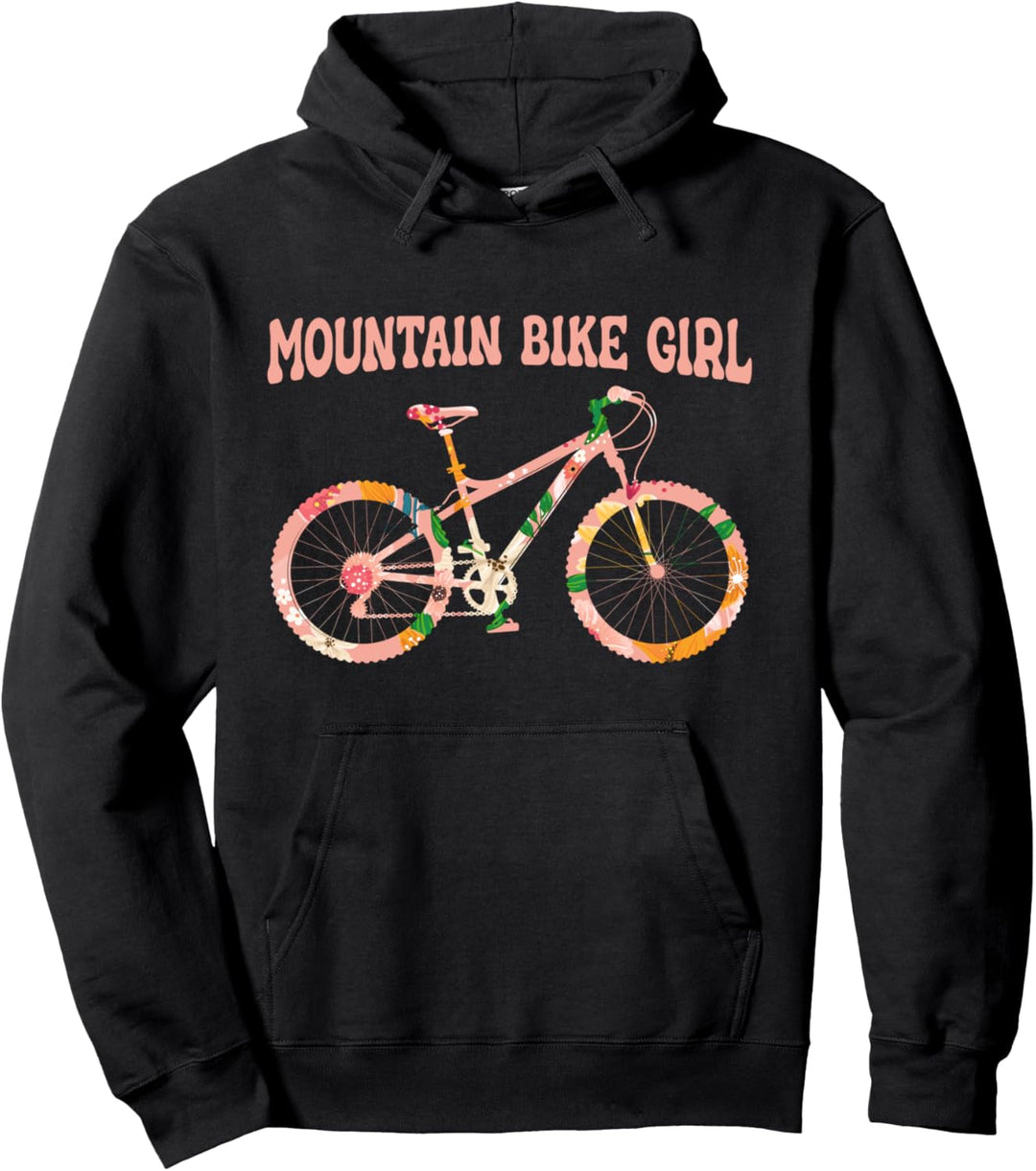 Mountainbike Girl MTB Bike - Fahrrad Mountain Bike MTB Pullover Hoodie