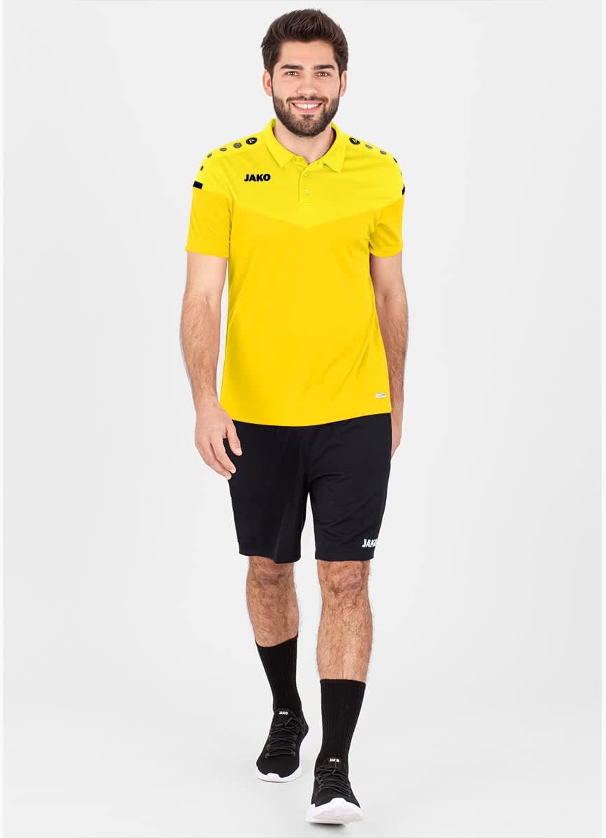 JAKO Champ 2.0 Poloshirt Unisex S Citro/Citro Light, S Citro/Citro Light