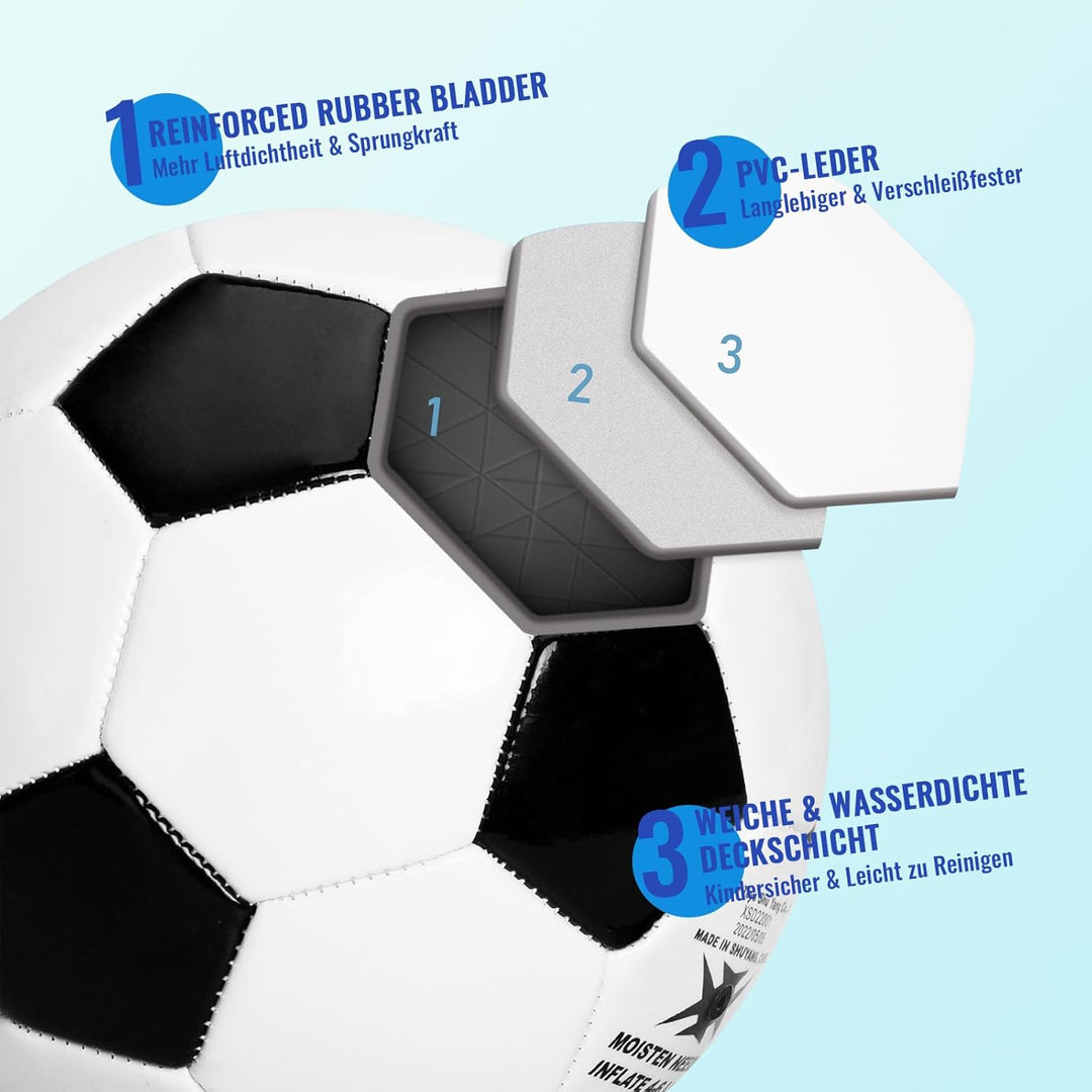 U&C Planet Schwarz & Weiss Grösse 3 Fussball ‎Schwarz & Weiss 1 3, ‎Schwarz & Weiss 1 3