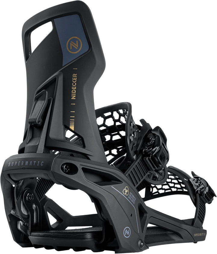 NIDECKER SUPERMATIC Bindung 2024 Black Schwarz L (8-11.5), Schwarz L (8-11.5)