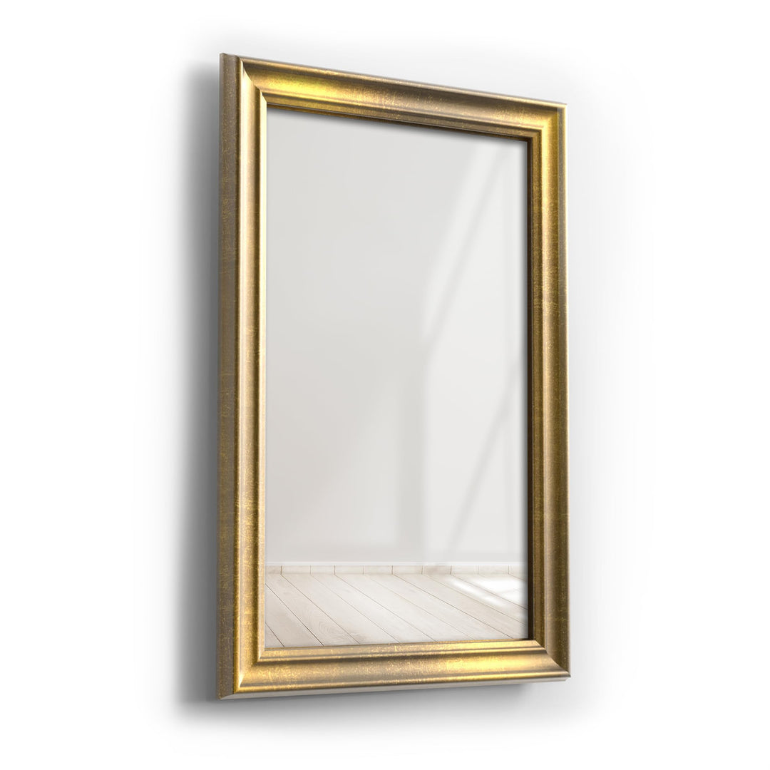 Picati Spiegelrahmen Barocko inkl. Spiegel | Aluminium Vintage | Spiegelmass: 40x40cm | zzgl. 7,8 cm