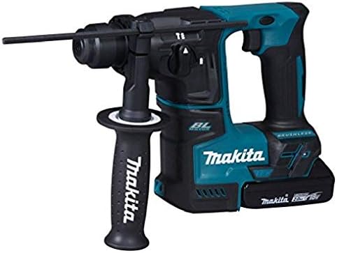 Makita DHR171RAJ Akku-Bohrhammer für SDS-PLUS 18 V / 2,0 Ah, 2 Akkus + Ladegerät im MAKPAC, Schwarz,
