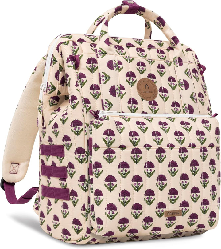 Cabaïa Wickelrucksack - Medium 18L - 3L Isoliertasche, Kinderwagenbefestigungen - Design & Wasserabw