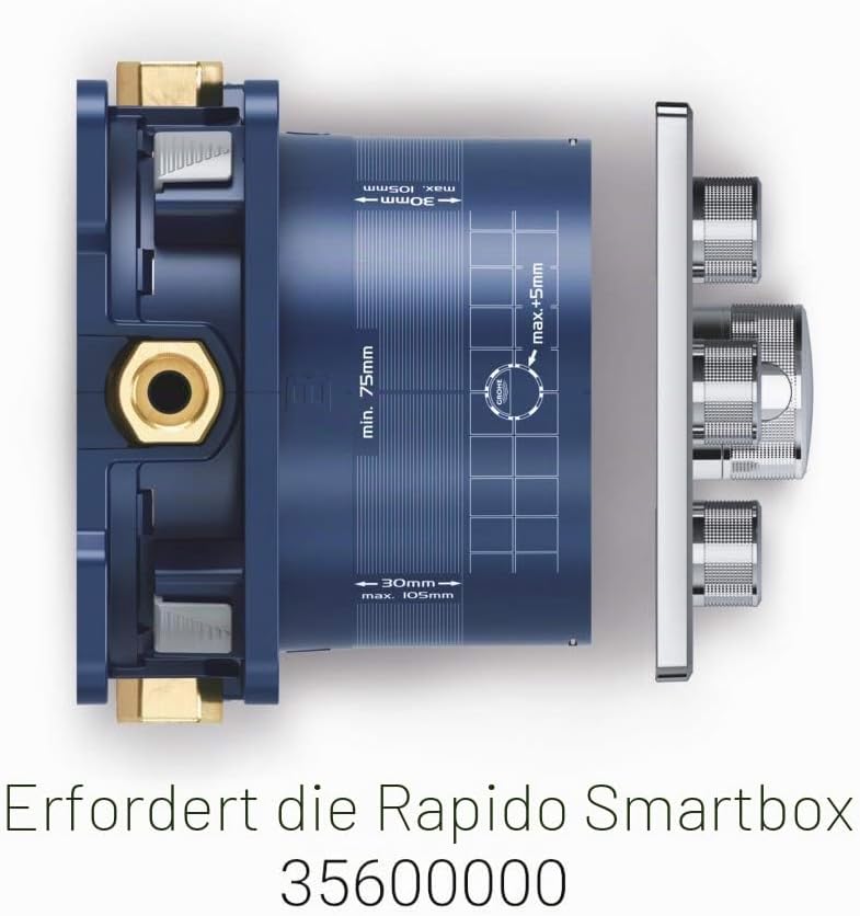 GROHE Smartcontrol | Brause- und Duschsysteme - Unterputzmischer | mit einem Verbraucher | 29147000