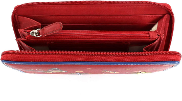 bruno banani Butterfly Large Zip Around Red