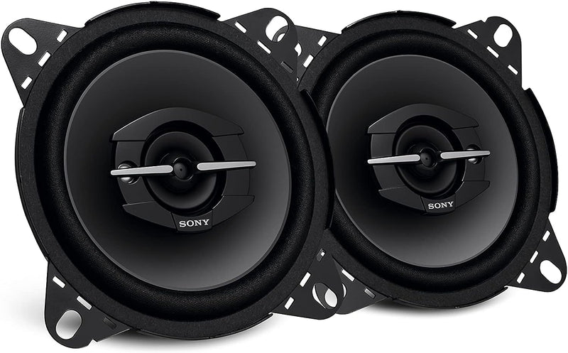 Sony XS-GTF1039 10cm 3-Wege Koaxial-Lautspecher mit 210 Watt Maximalleistung (schwarz, 2 Stück) 10cm