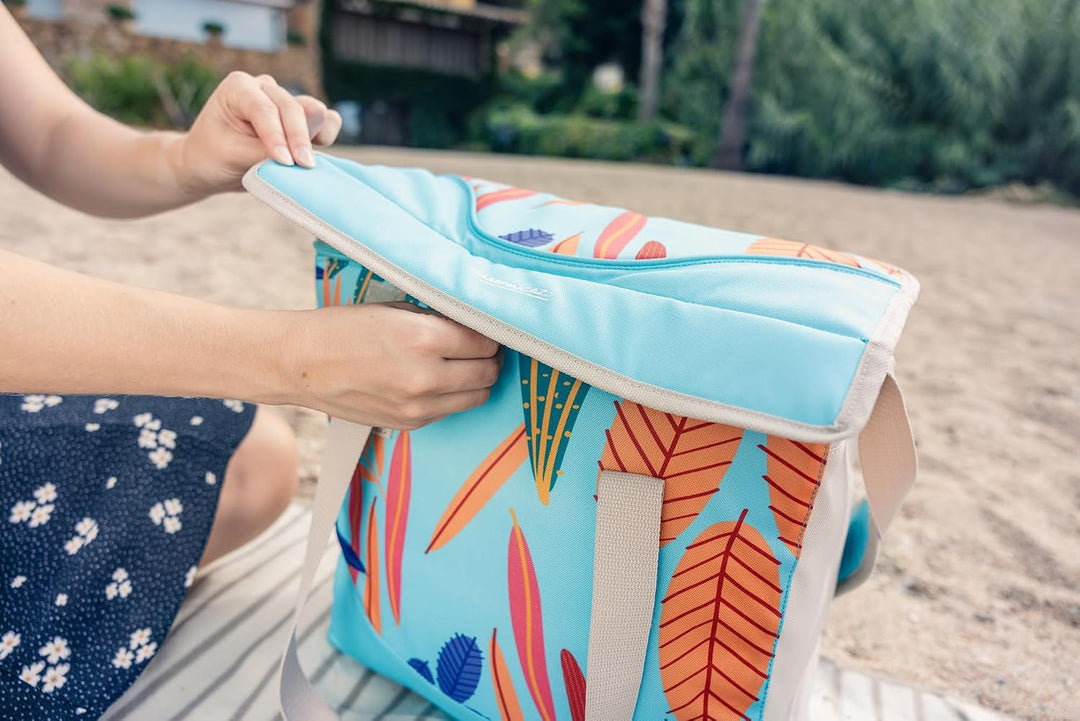 Campingaz Ethnic Minimaxi 29 Liter Kühlbox | Isolierte Tasche hält Speisen und Getränke bis zu 15 St