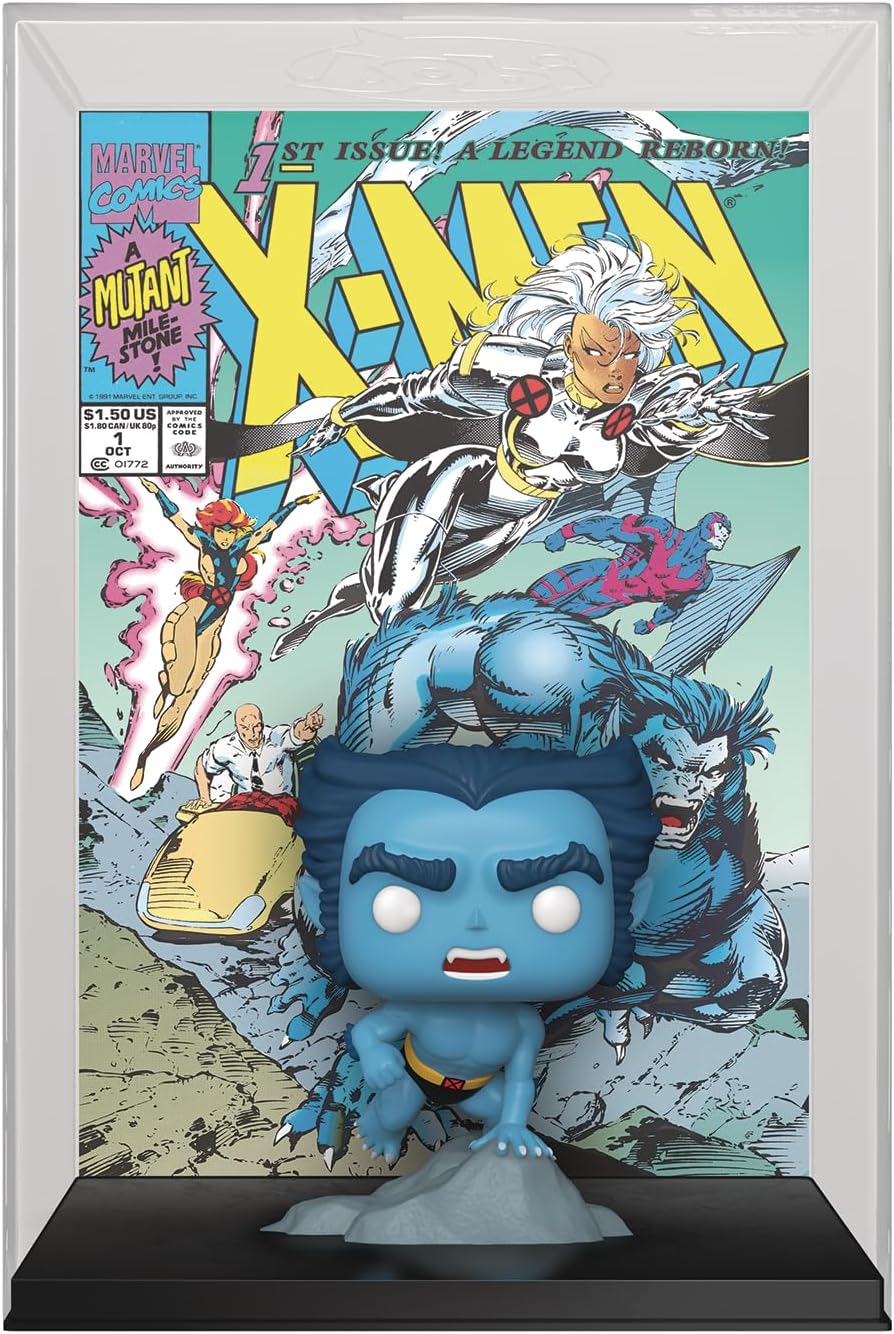Marvel POP! Comic Cover Vinyl Figur X-Men #1(Beast) 9 cm
