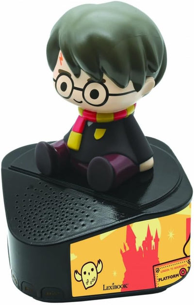 Lexibook BTD80HP Warner Harry Potter-Lautsprecher mit Leuchtfigur, Bluetooth 5,0, Anschluss/USB Typ