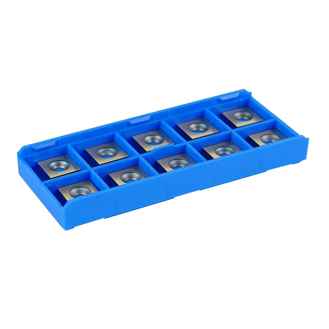 SpeTool 10pcs 12 MM x 12 MM x 2.2 MM Carbide Insert mit ATS-Beschichtung Replacement for Insert Rout