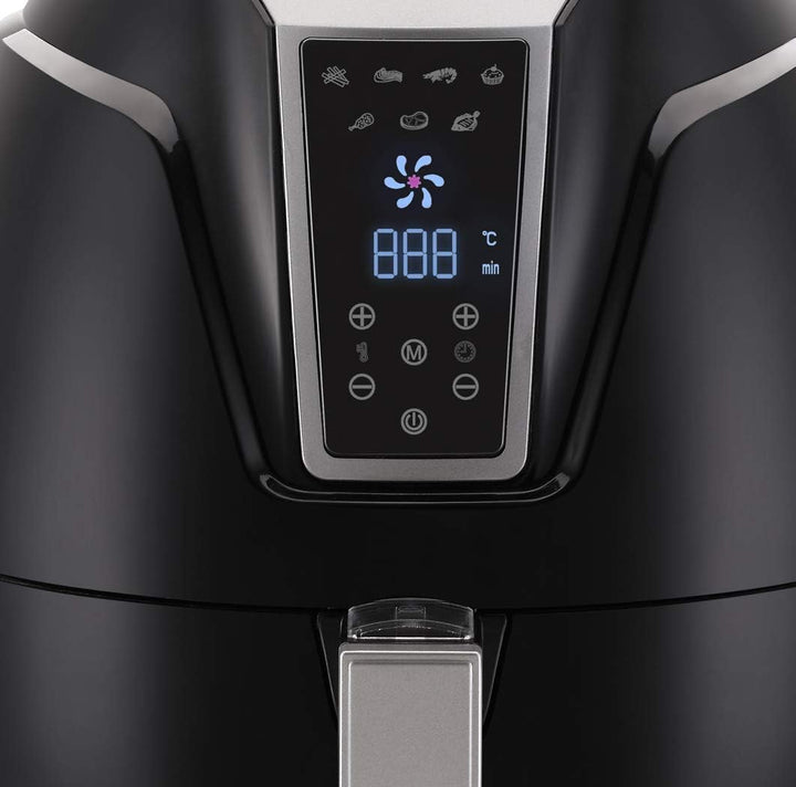 Heissluftfritteuse Premium 3.2L - Airfryer Mit Touch-Bedienfeld, Neueste Technik, 100% knusprig mit