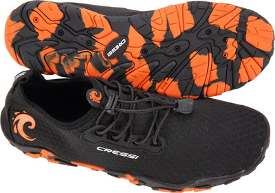 CRESSI Unisex Kinder Molokai Shoes Mehrzweck-Sportschuhe 35 EU Schwarz Orange, 35 EU Schwarz Orange