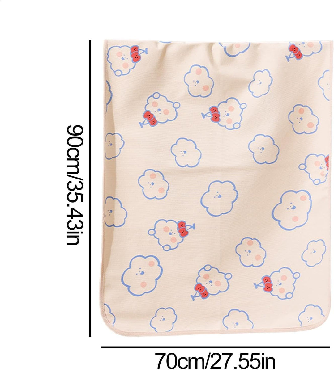 PIPI-Pads für Hunde, waschbare PIPI-Pads - Wiederverwendbare waschbare Pee-Matte, wasserdichte Pee-P