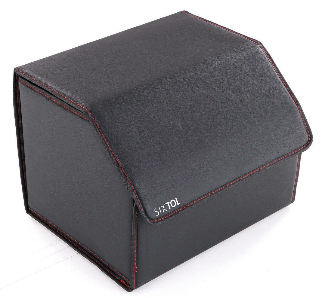 Kofferraum-Organizer CAR COMPACT LEATHER M, 1 Fach, faltbar, mit Deckel, M