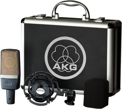 AKG C214 Professionelles Grossmembran-Kondensatormikrofon, C214