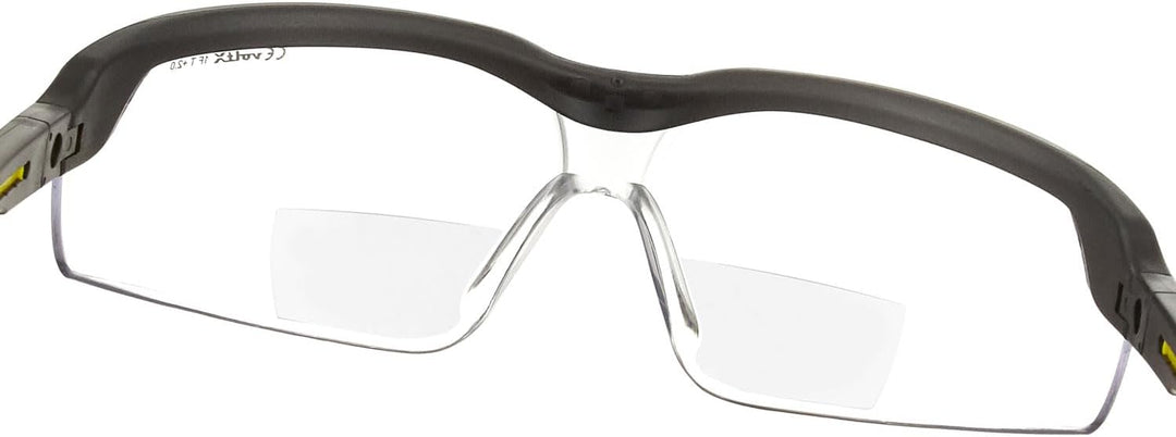 voltX 3 x GT Adjustable (2020 Model) Bifokale Lesen Schutzbrille (KLAR +1.0 Dioptrie), Anti-Beschlag