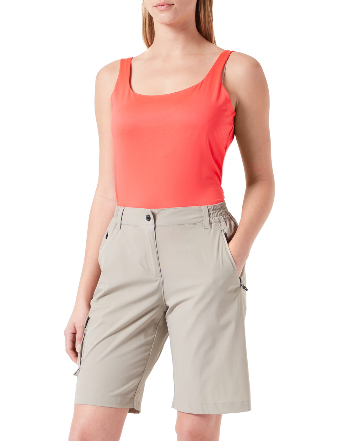 CMP Damen Pants Extrem Dehnbare Bermudashorts für Damen 34 Sand, 34 Sand