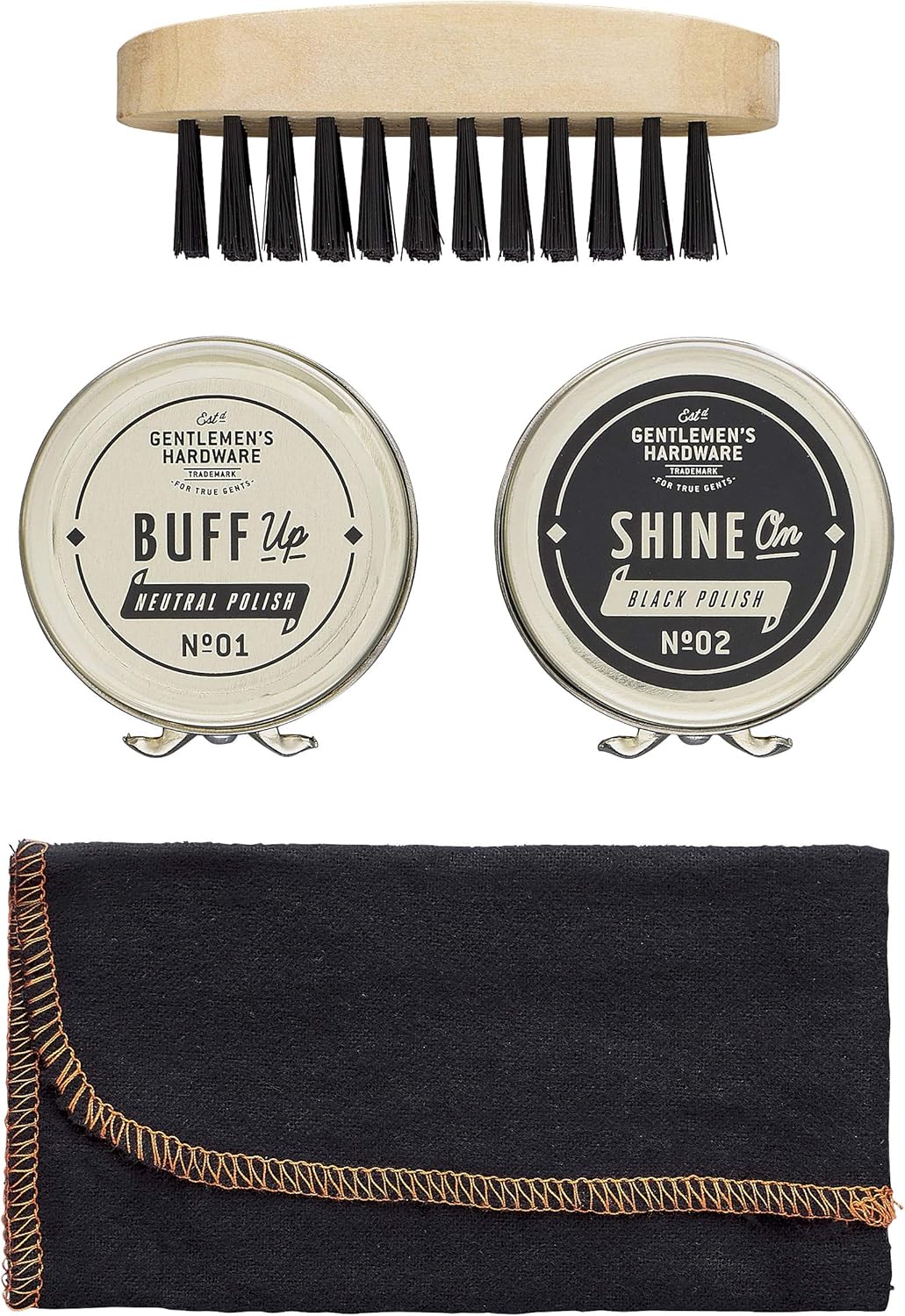 Gentlemen's Hardware Herren-Schuhputz-Set, Mehrfarbig, Einheitsgrösse
