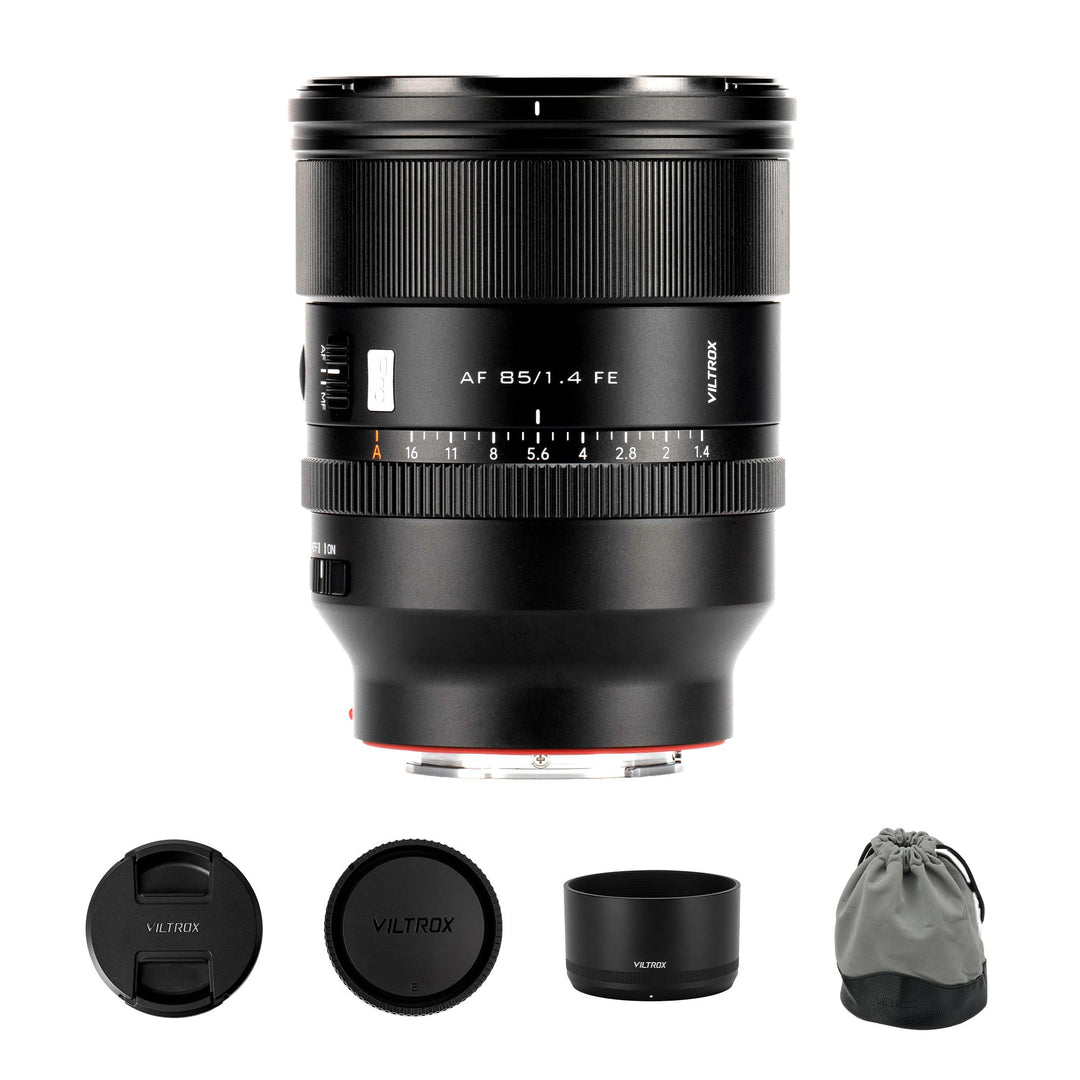 VILTROX 85mm F1.4 Pro FE Vollformat Objektiv Autofokus Grosse Blende Porträt Objektiv mit Hyper-VCM