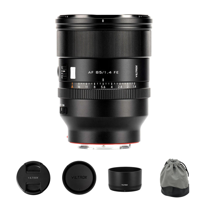 VILTROX 85mm F1.4 Pro FE Vollformat Objektiv Autofokus Grosse Blende Porträt Objektiv mit Hyper-VCM