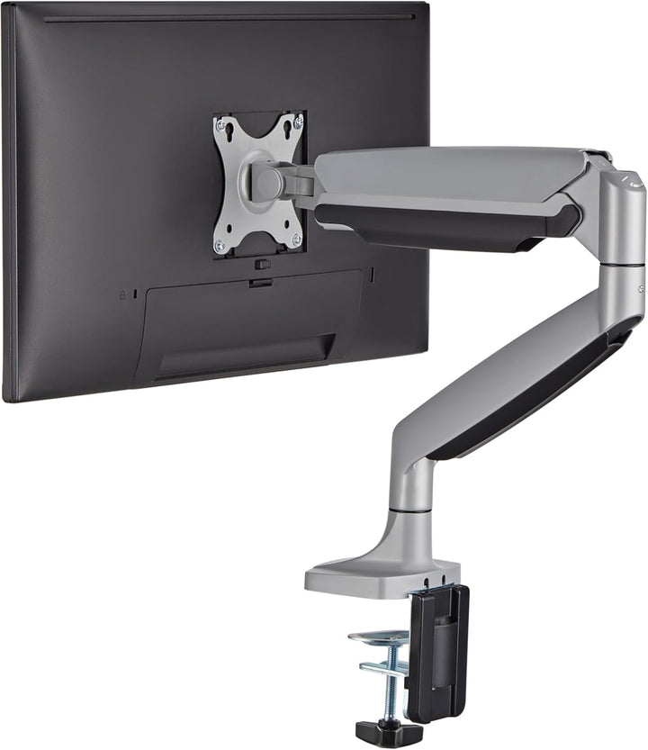 HALTERUNGSPROFI Aluminium Gasdruck Tischhalterung für LED und LCD Monitore bis 45 Zoll VESA 75x75 10