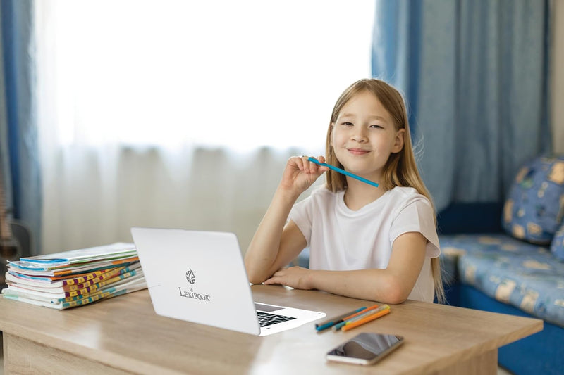 LEXIBOOK LAPTAB 10 Laptop mit Touchscreen, entworfen für die ganze Familie, pädagogische und lustige