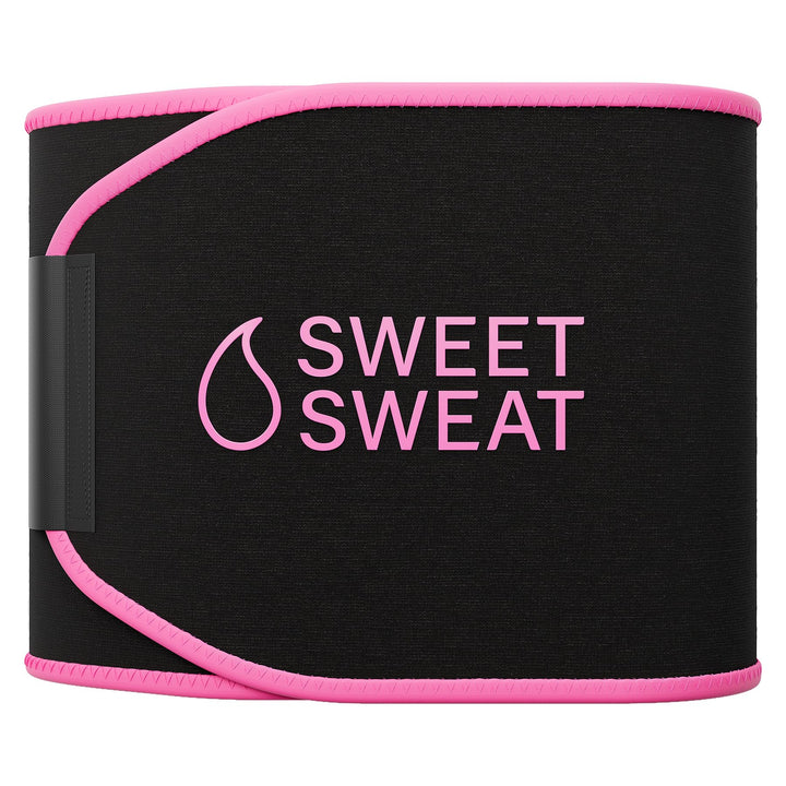 Sports Research Bauchgurt „Sweet Sweat“ zur Förderung der Schweissbildung am Bauch, Herren, Pinkes L