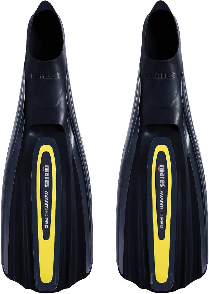 Mares Avanti HC Pro Schnorchelflossen Schwarz/blau 40-41, 50 schwarz / gelb