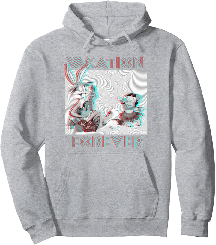 Looney Tunes Bugs Bunny Vacation Forever Pullover Hoodie