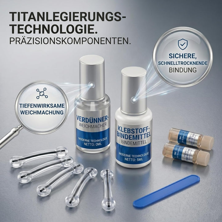 Eingewachsene Zehennägel Set, Zehennägel Korrektur Patch, Nagelspange Fussnägel, Entwickelt für Eing