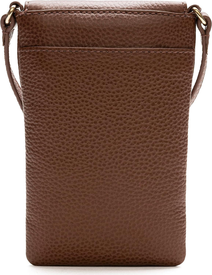 Lazarotti Bologna Damen Leder-Handytasche | Grösse 10 x 3,5 x 18 cm für sämtliche gängigen Smartphon