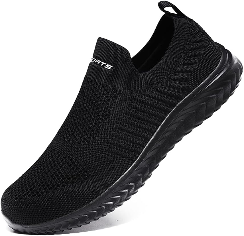 YisiNP Mesh Sneaker Damen Herren Sportschuhe Slip on Laufschuhe Ohne Schnürsenkel Männer Schuhe Snea