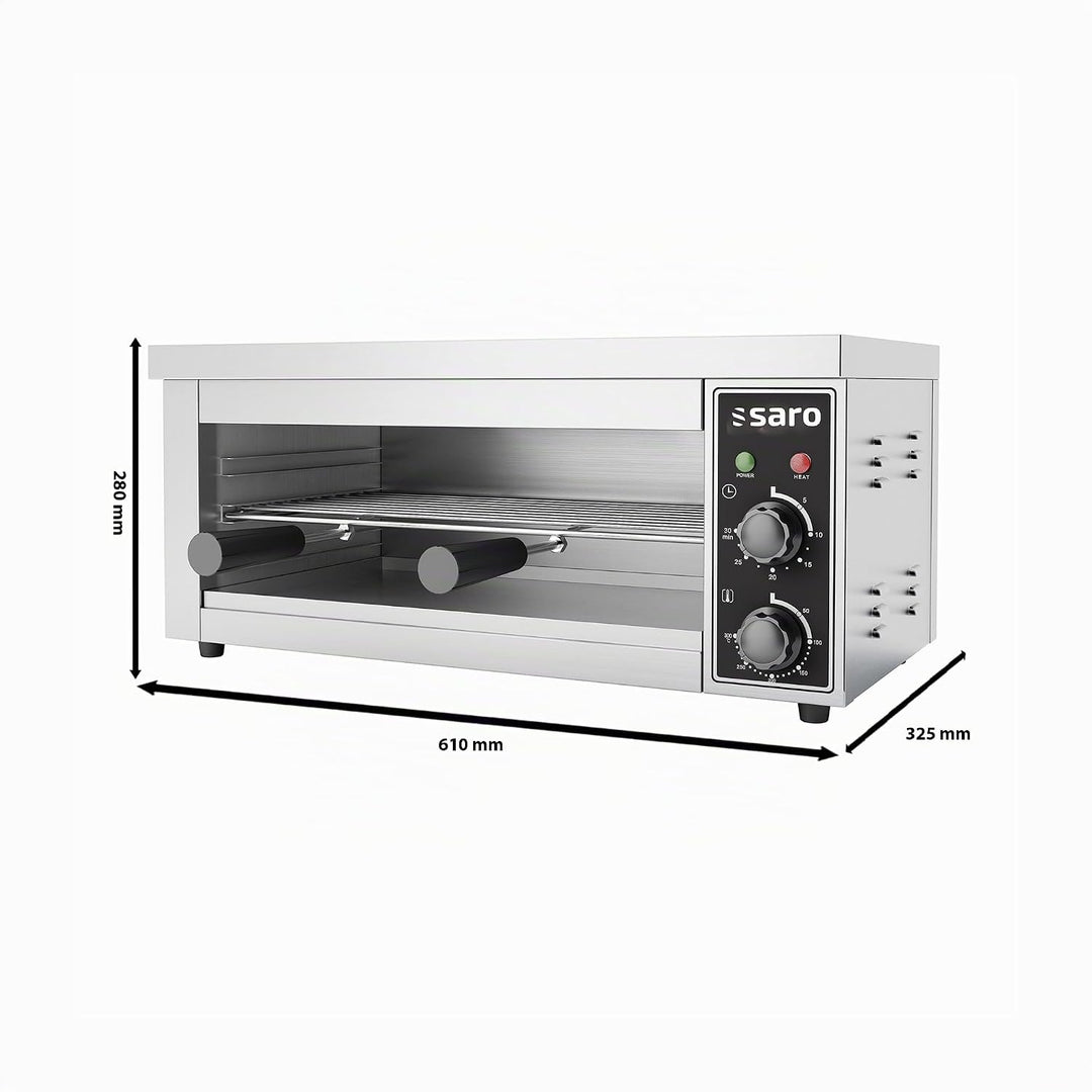 Saro 443-1055 Lynn Elektro-Salamander, Edelstahl