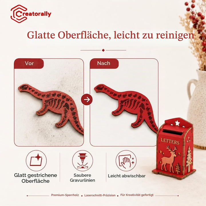 Farbige Sperrholzplatte 3mm, Linde Holz für Lasercut 30x30 cm 4 Stück, Laser Sperrholz für Schneiden