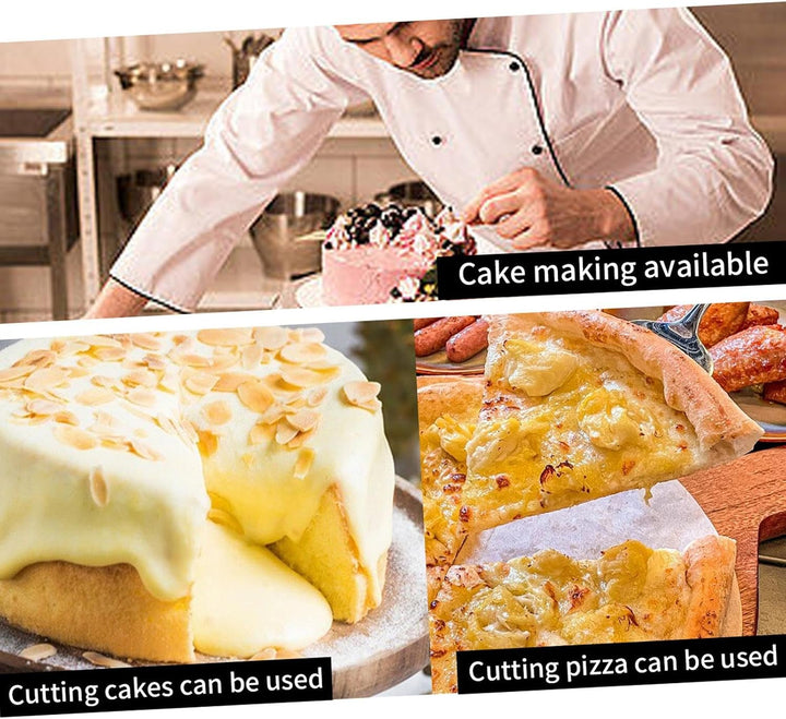 Generisch Kuchenschneideset für Hochzeit, Haushaltskuchenschneider und Tortenheber-Set | Rostfreier