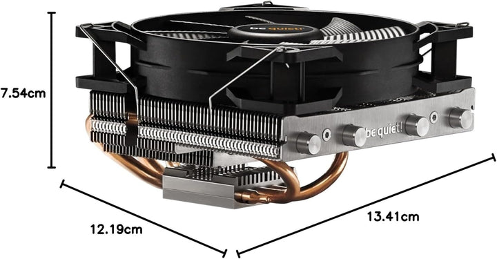 be quiet! Shadow Rock LP CPU-Luftkühler Prozessorlüfter für Intel und AMD BK002